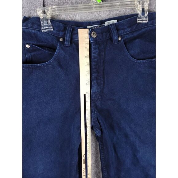 Vintage Anchor Blue Jeans Men's 30x31 Baggy Wide Leg Relaxed Fit Blue Denim Y2K - Picture 5 of 7